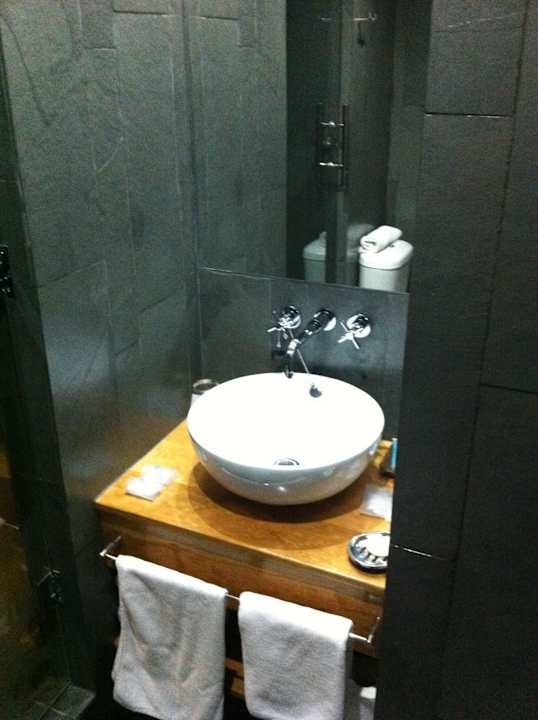 Waschbereich Hotel Natalino Patagonia