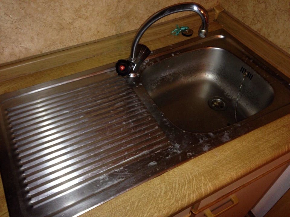Total verkalkte Spüle Predigtstuhl Resort