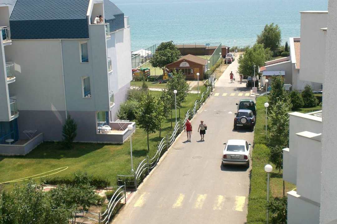 Blick vom Balkon Sineva Park