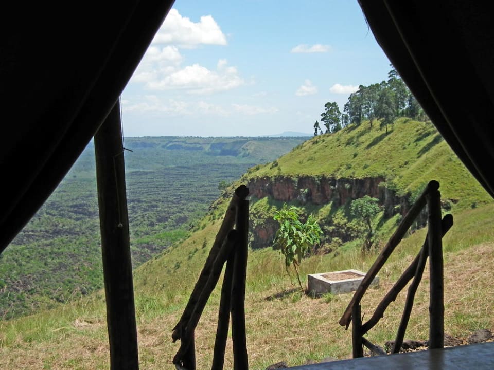 Aussicht von unserem Bett Maili Saba Camp