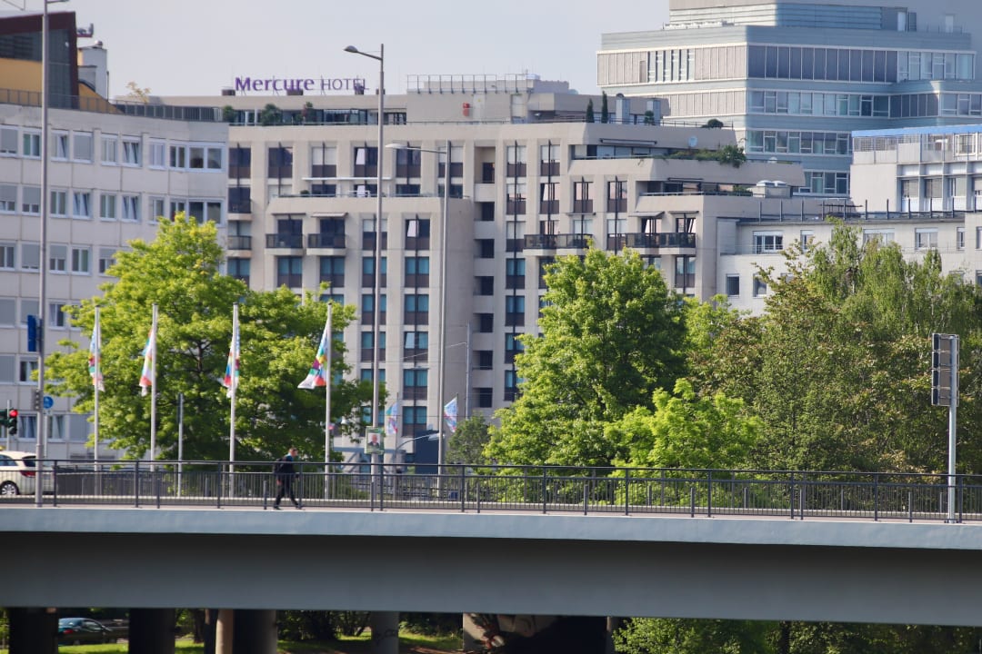 Ausblick Mercure Hotel Saarbrücken City