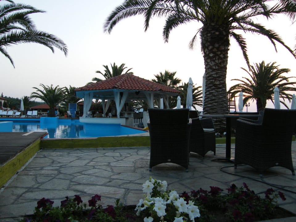 Früh morgens - ales ist still Assa Maris Beach Hotel