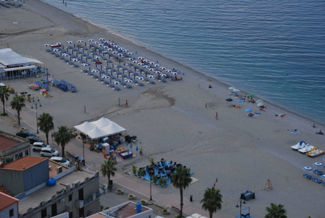 Blick auf Strand Aldiana Club Rocca Nettuno Calabria