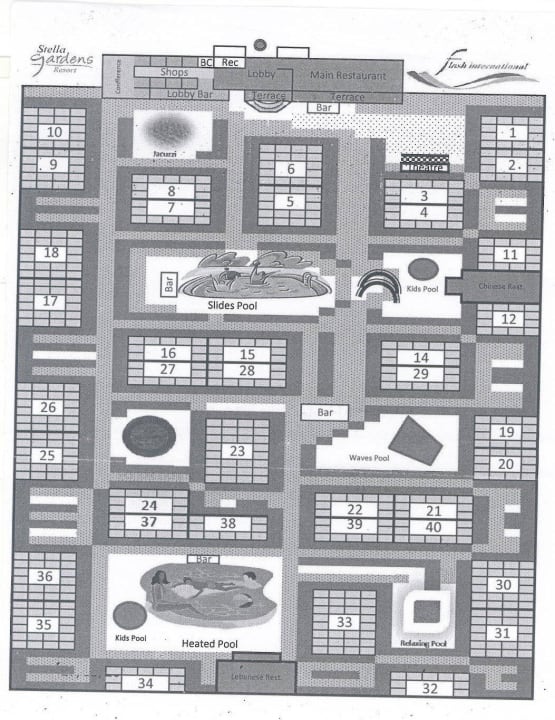 Карта отеля Stella Garden Resort & Spa, Makadi Bay