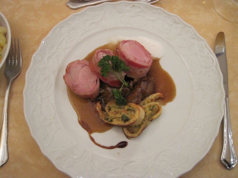 Menü A Schlössl Hotel Kindl