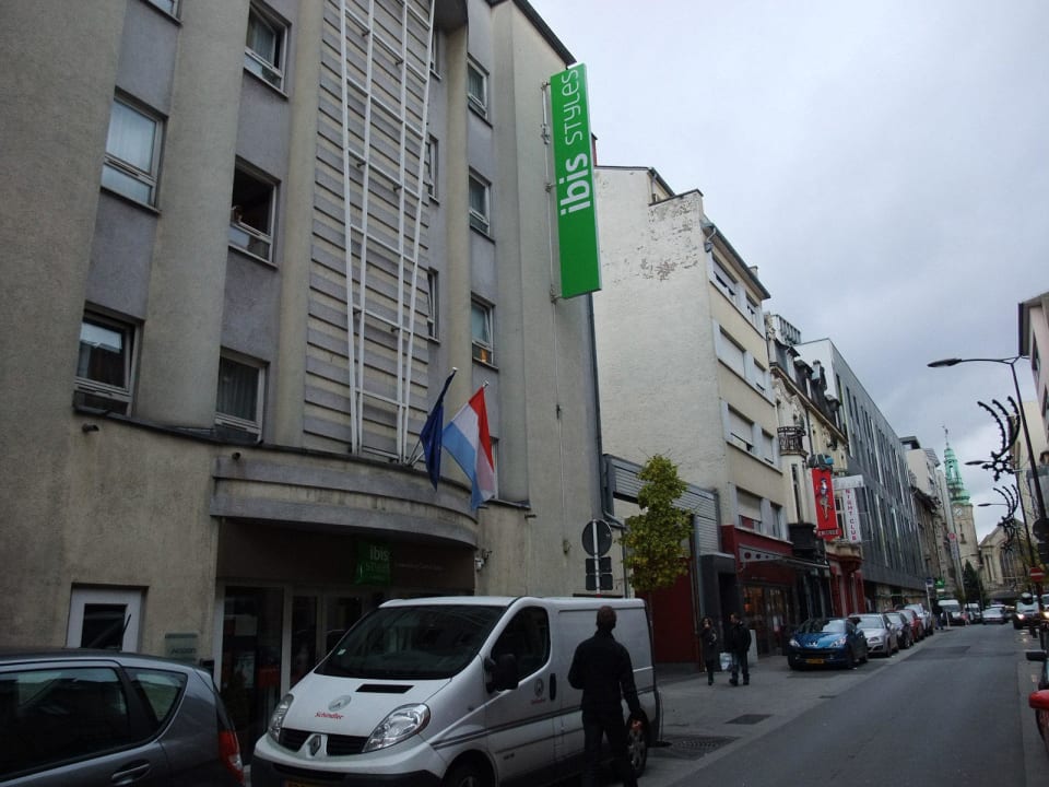 Hotel von außen Hotel ibis Styles Luxembourg Centre