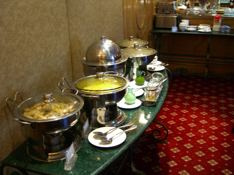 Frühstück in der Excecutive Lounge Concorde El Salam Hotel Cairo