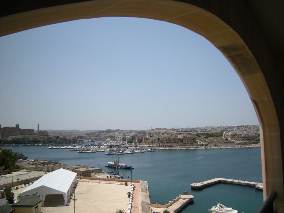 Ausblick Grand Hotel Excelsior Malta