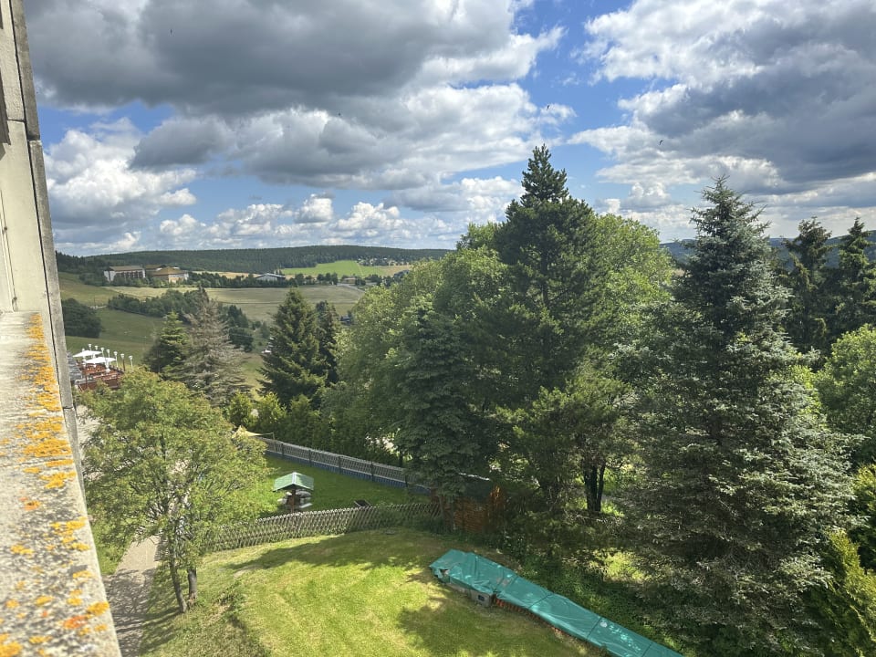Ausblick AHORN Hotel Am Fichtelberg