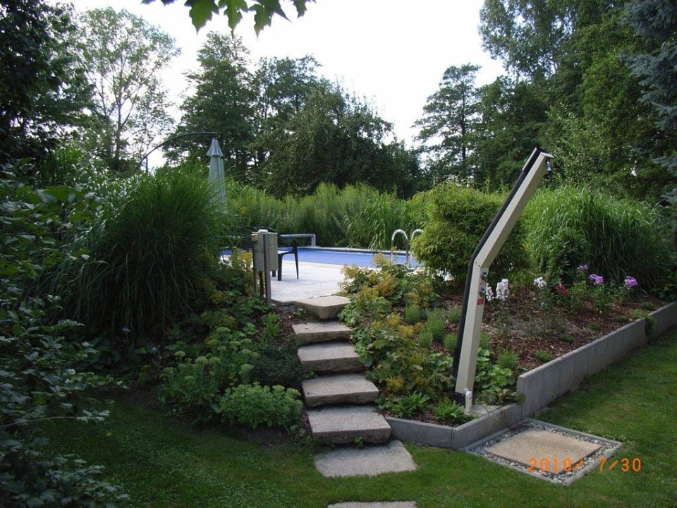 Pool Mühlenhotel Schöpstal