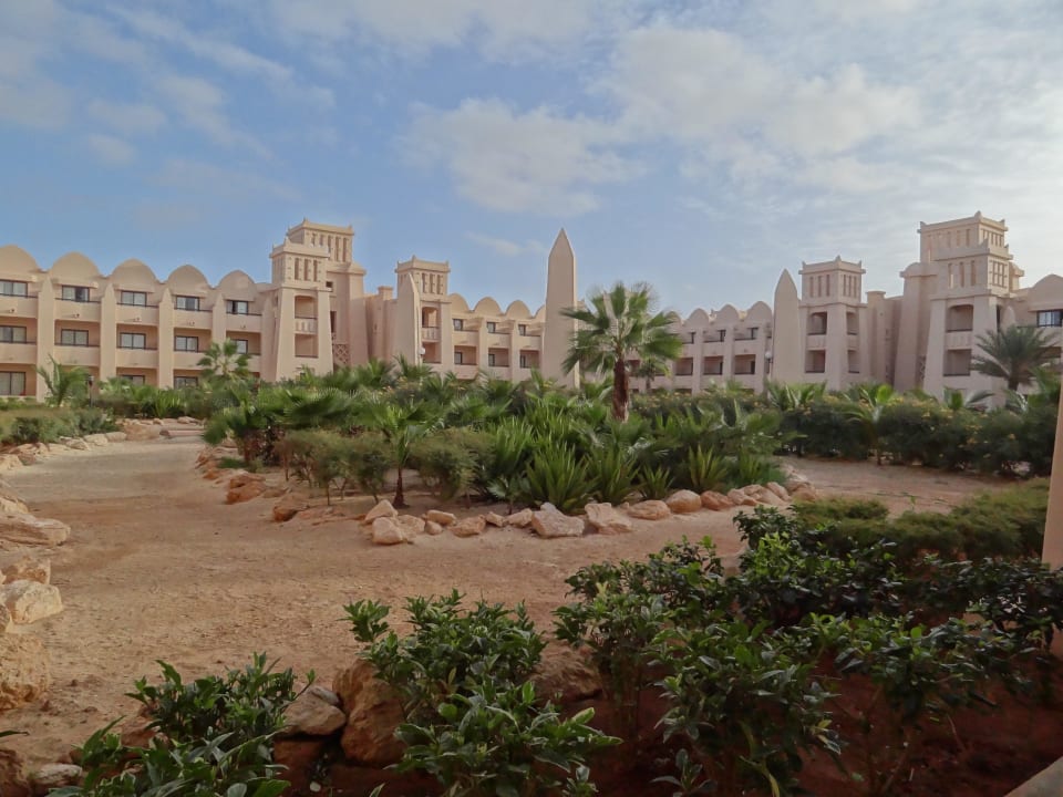 Blick vom Hotelzimmer aus Hotel Riu Touareg