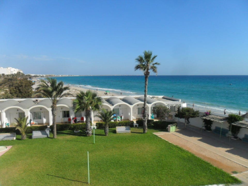 Bungalows und Bocciaplatz El Mehdi Beach Resort