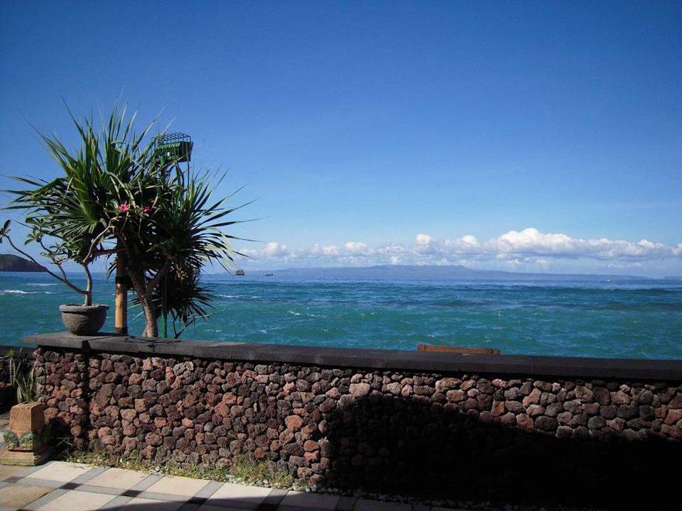 Ausblick vom Restaurant III Alam Asmara Dive Resort