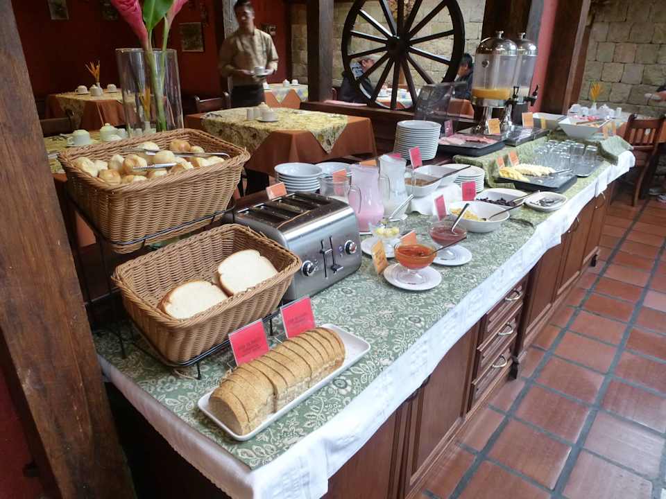 Frühstücksbüffet Hotel Hacienda Abraspungo