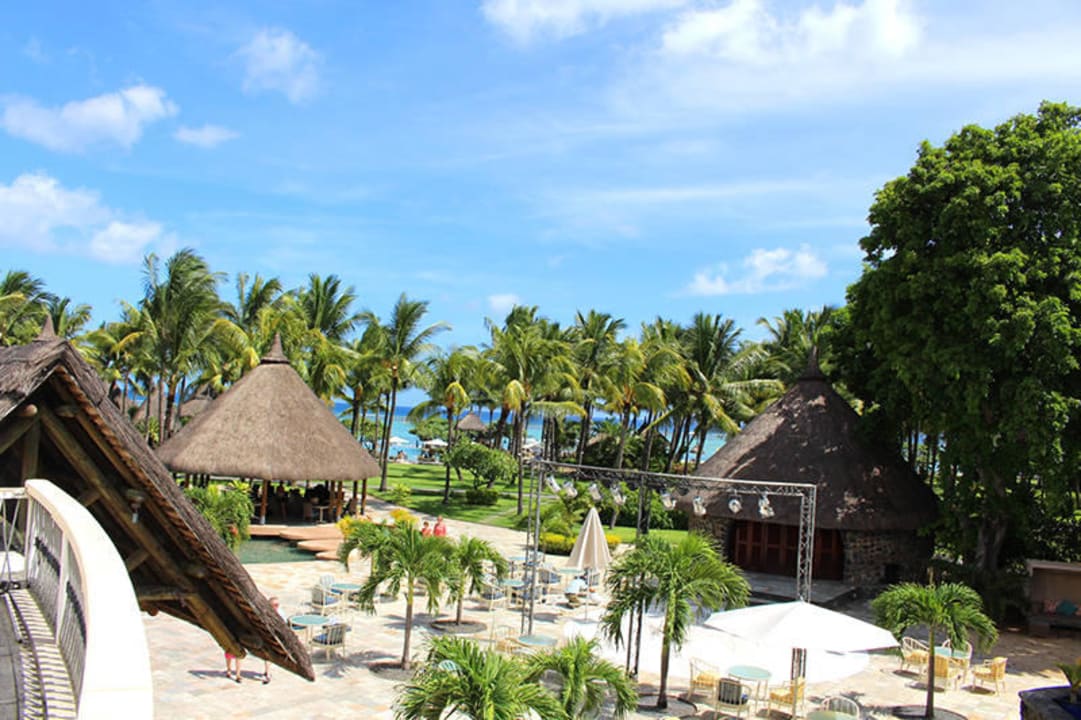 Der Ausblick über die Anlage La Pirogue Mauritius