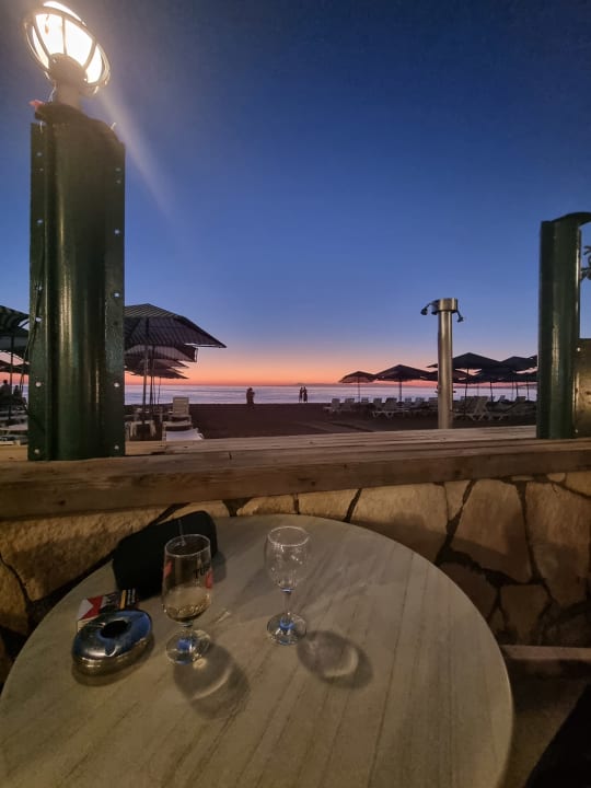 Ausblick Aska Hotel Just in Beach