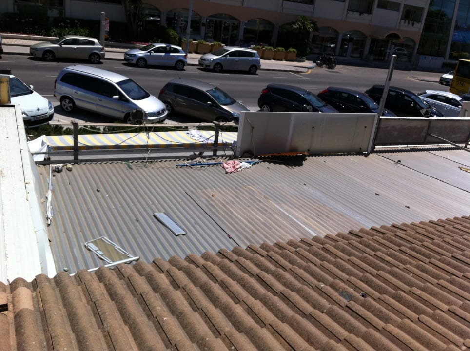 Blick vom Balkon Alcudia Garden Aparthotel