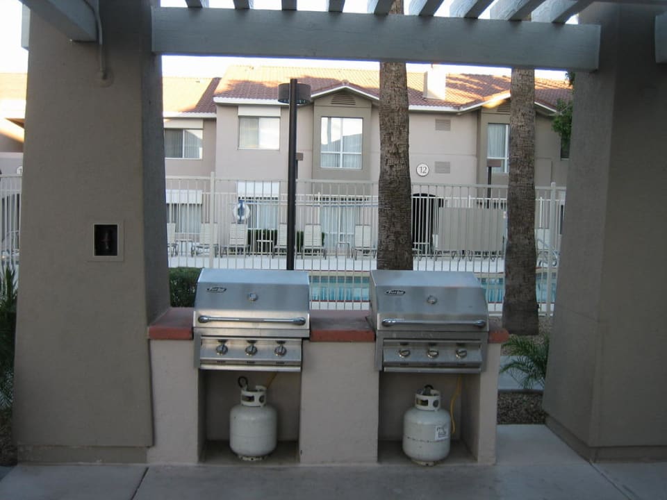 Grillplatz Hotel Residence Inn By Marriott Tempe