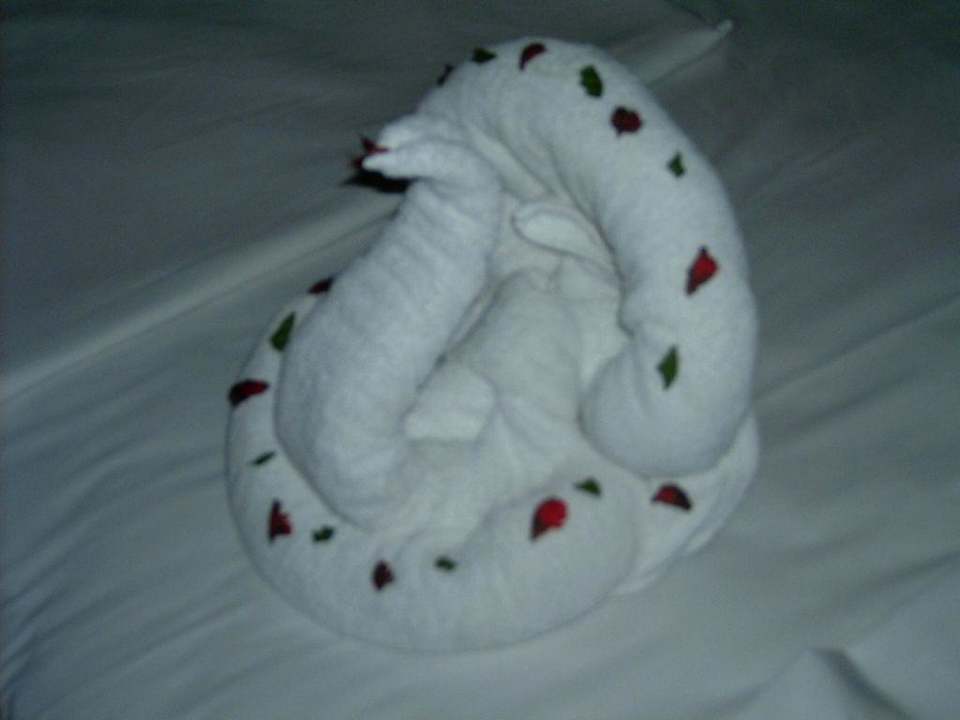 Motiv auf dem King Size Bett Ghazala Gardens