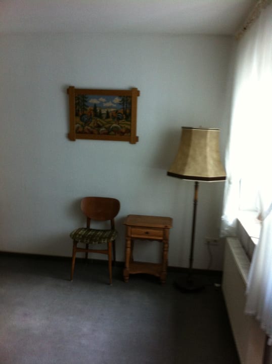 Stil der Einrichtung, hier im Flur Hotel Zum Jägerkrug