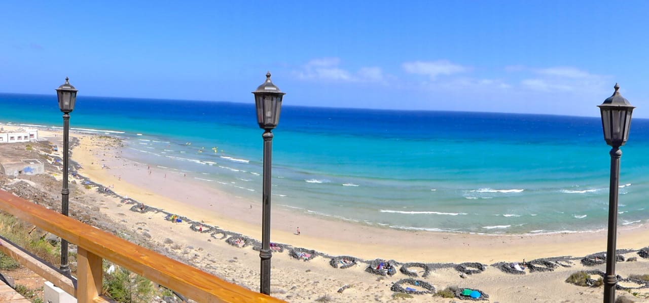Blick von der Restaurantterrasse Marina Playa Suite Hotel