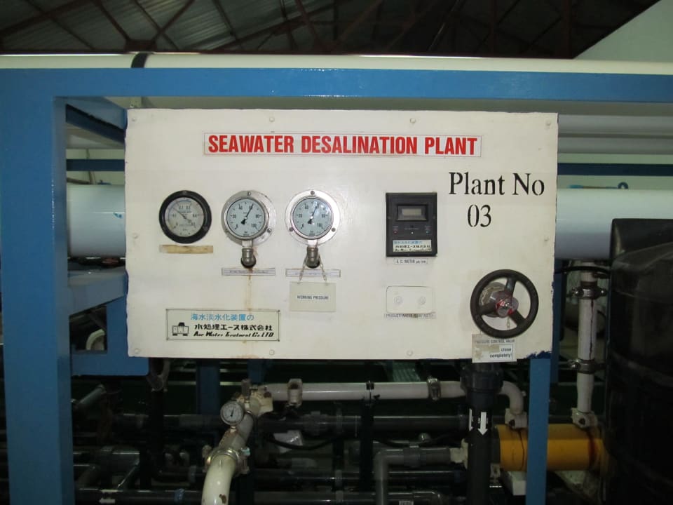 Entsalzungsanlage NH Collection Maldives Reethi Resort