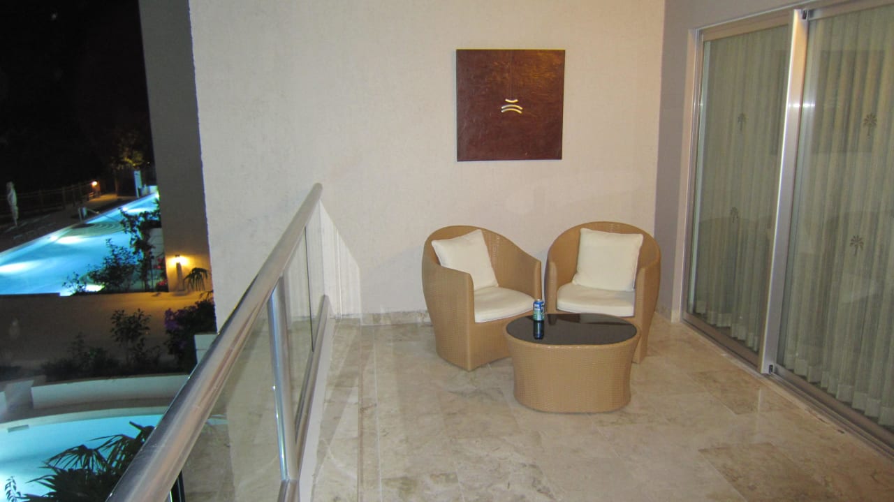 Großer Balkon mit Blick zum Pool Paradisus Playa del Carmen - Riviera Maya