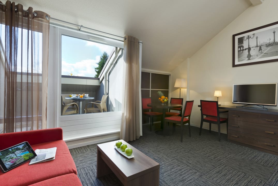Zimmer Hotel Résidence la Réserve Genève Ferney Voltaire