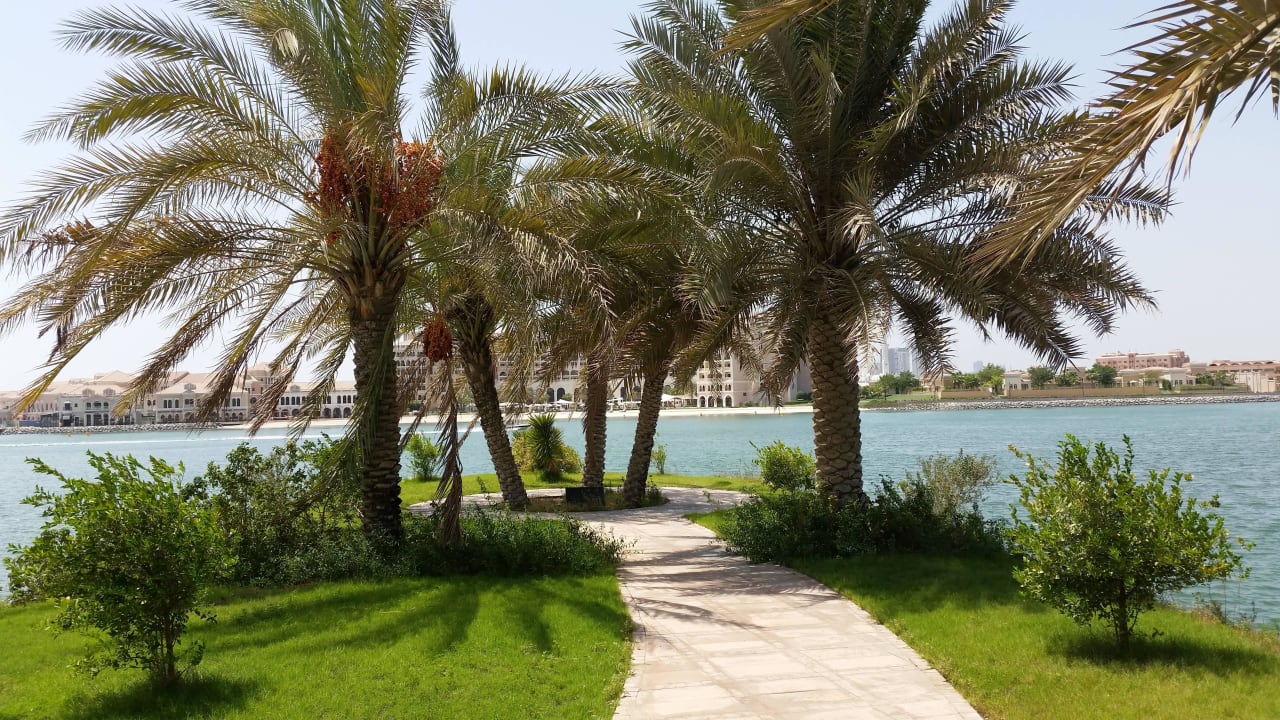 Ausblick Traders Hotel Qaryat Al Beri Abu Dhabi