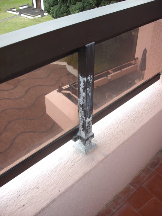 Verrostetes Geländer Balkon Pestana Bahia Praia Nature & Beach Resort