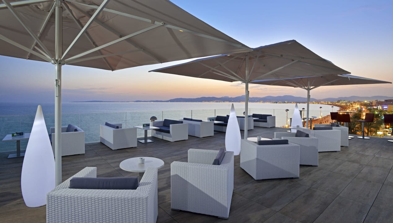 Die Terrasse Am Abend Hotel Hispania