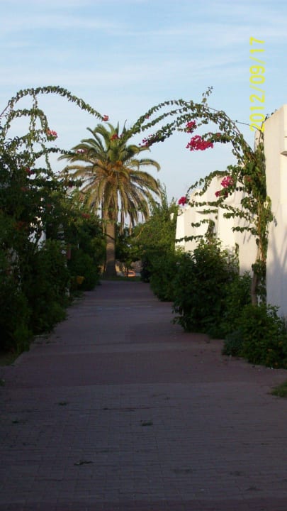 Gang zu den Bungalows El Mouradi Club Kantaoui