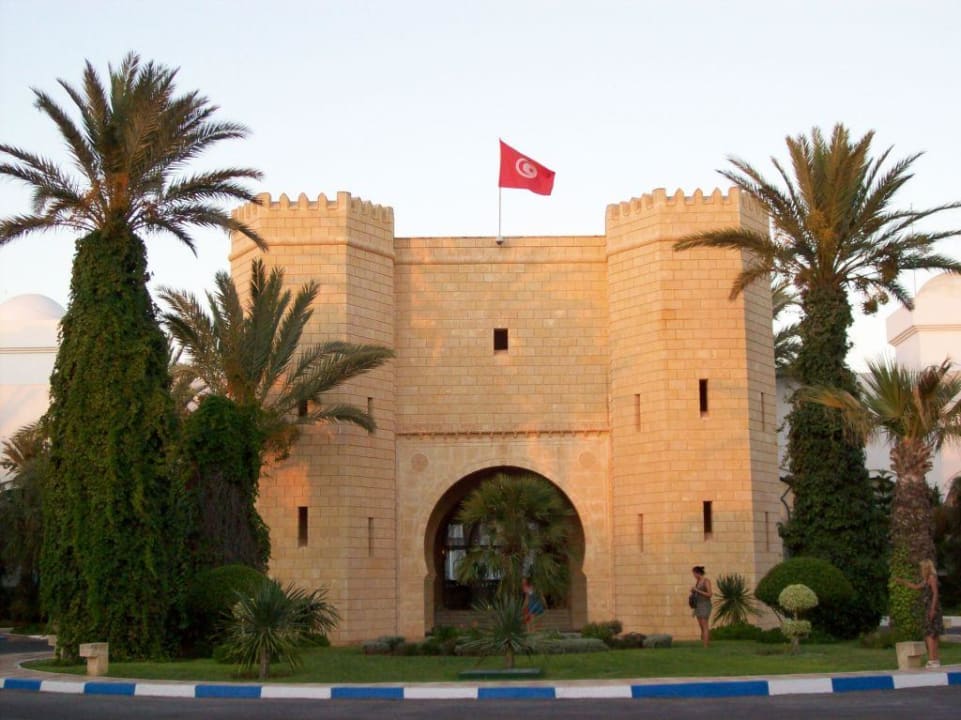 Hoteleingang Mahdia Palace Thalasso