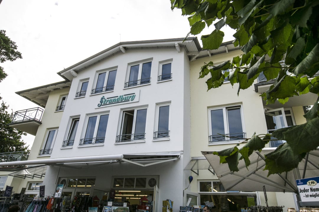 Außenansicht Ferienwohnanlage Haus Strandburg