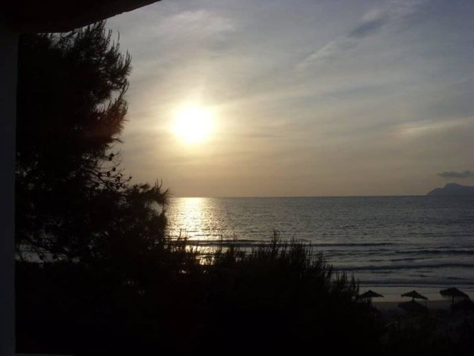 Blick vom Schlafzimmer. Sonnenaufgang Playa Esperanza Resort