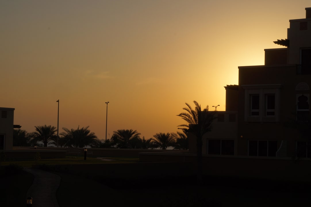 Sonnenuntergang am Hotel Rixos Bab Al Bahr