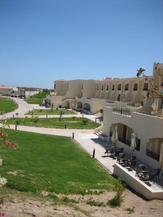 Die Grünanlagen Cleopatra Luxury Resort Makadi Bay