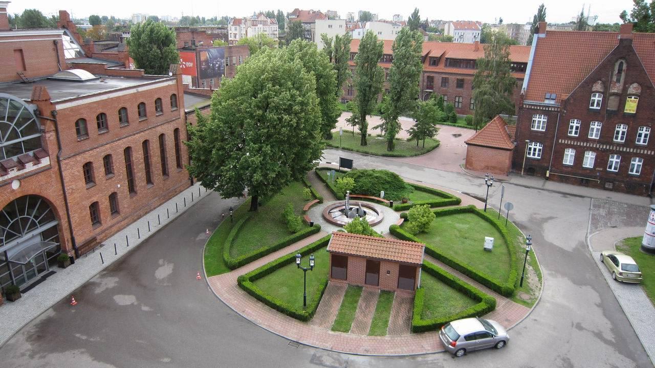 View from Suite #502 bathroom Hotel Królewski