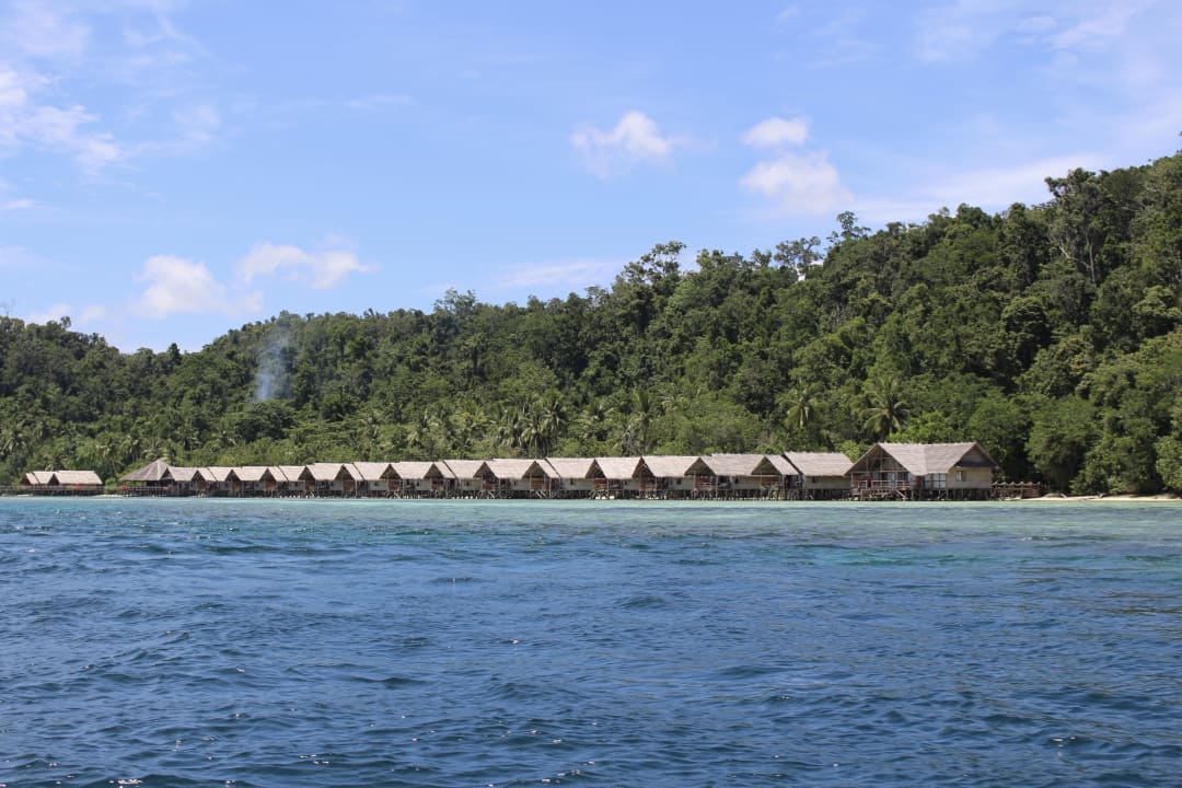 Außenansicht Papua Explorers Resort