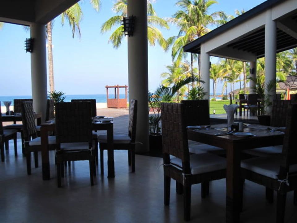 Speisen im Freien Hotel Bay of Bengal Resort