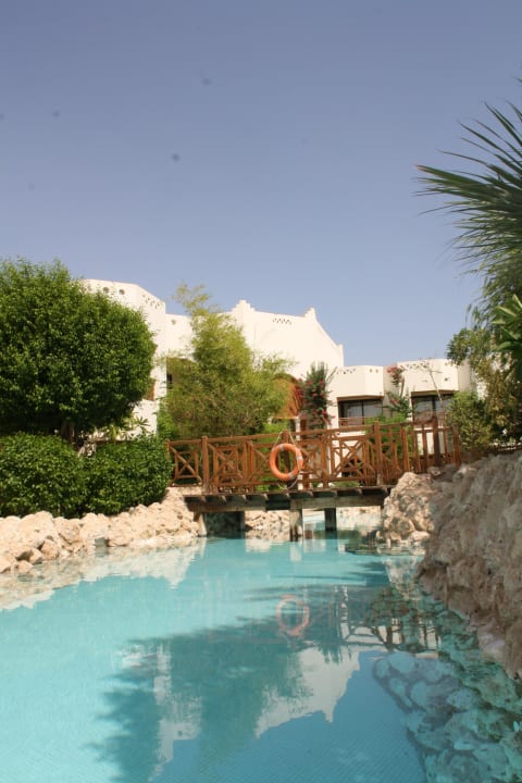 Ein kleiner Teil der Poolanlage Ghazala Gardens