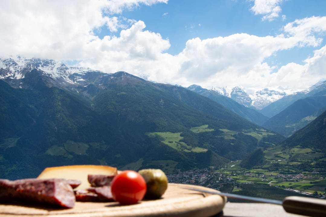 Ausblick Pension Ortlerblick