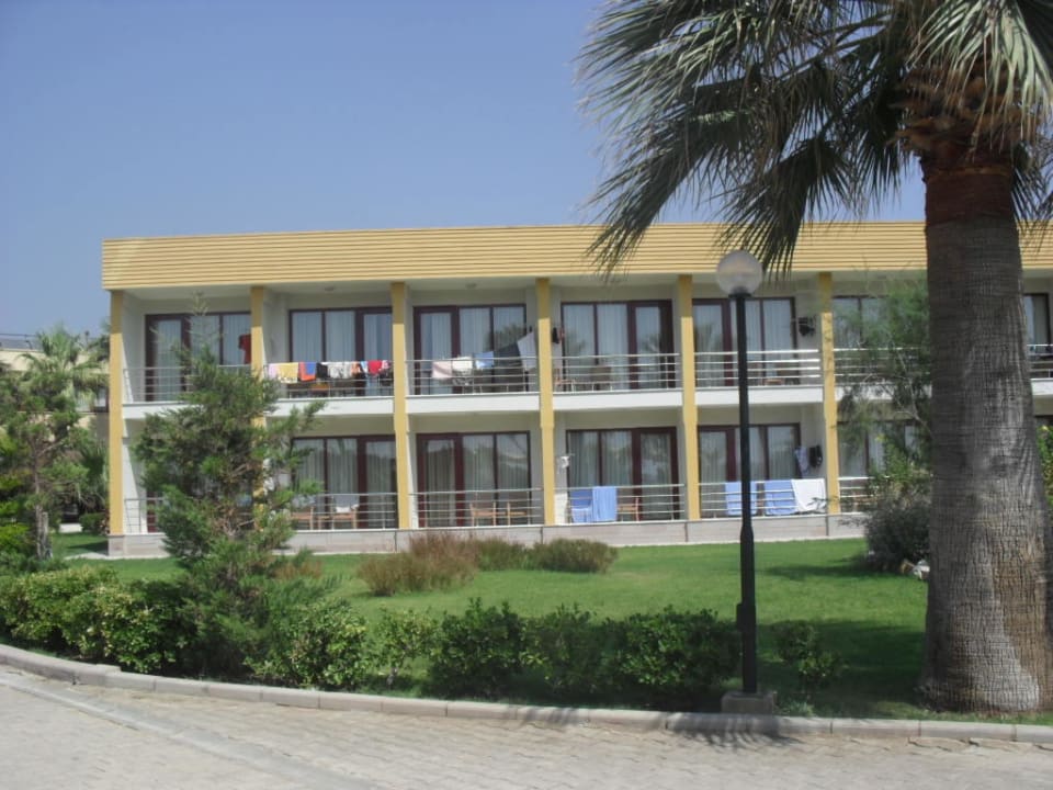 Blick auf Block C Royal Beach Club Hotel