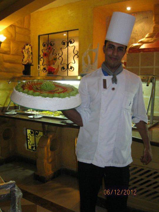 Ein Künstler von vielen ! Pickalbatros Alf Leila Wa Leila Resort - Neverland Hurghada