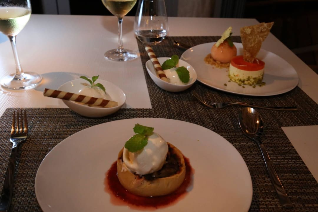 Dessert im Reef Kuramathi Maldives