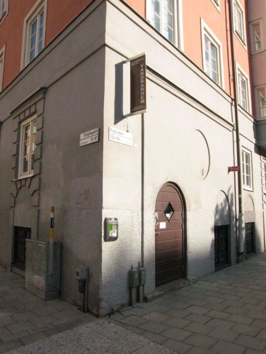 Nachteingang Hotel Skanstulls Vandrarhem
