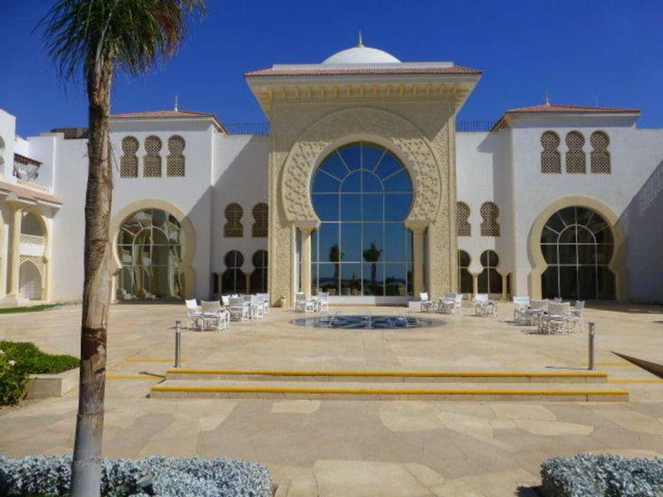 Hotel , Hinteransicht Old Palace Resort Sahl Hasheesh