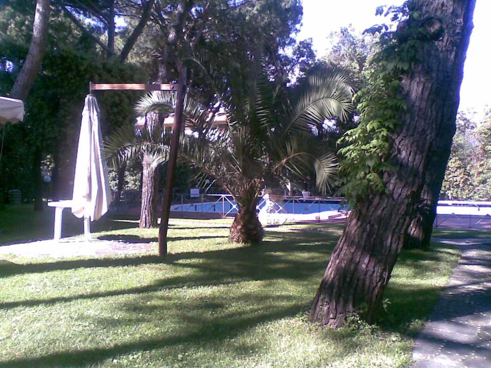 Pool hinten Hotel Ermione