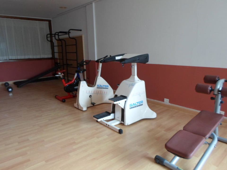Fitnessraum, eher dürftig Hipotels La Geria