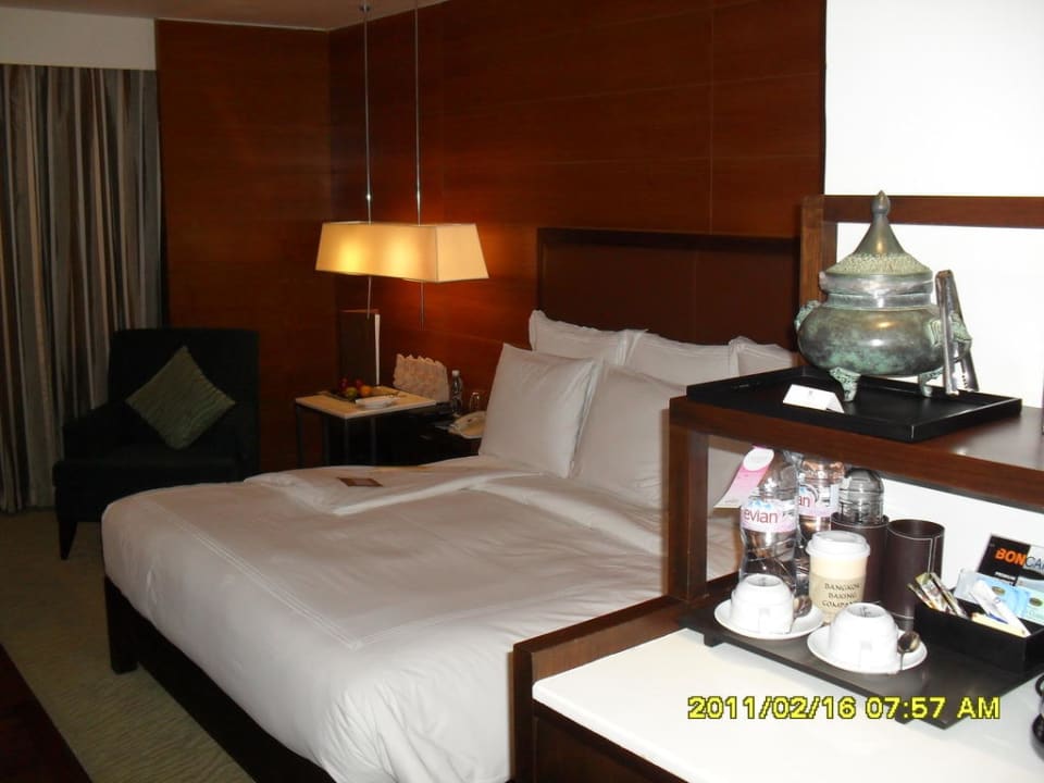 Blick in das große Zimmer JW Marriott Hotel Bangkok